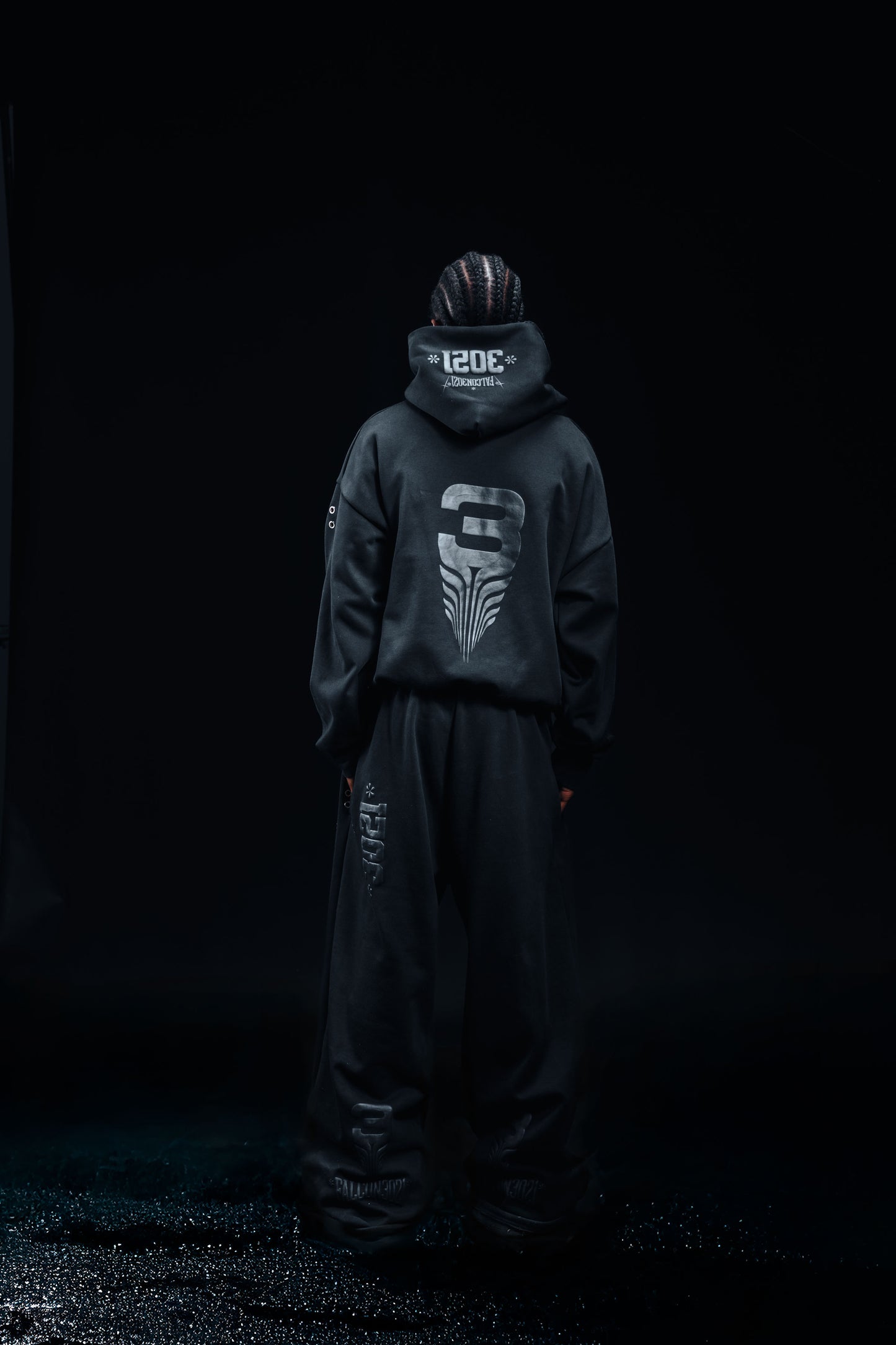 BLACK 3021 TRACKSUIT